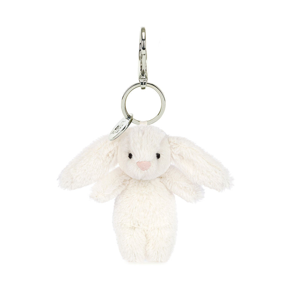 BASHFUL BUNNY CREAM BAG CHARM-Stuffed Animal-JELLYCAT-Coriander