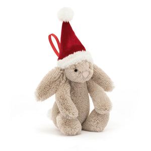 BASHFUL CHRISTMAS BUNNY ORNAMENT-Stuffies-JELLYCAT-Coriander