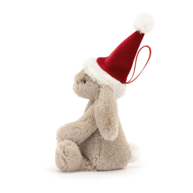 BASHFUL CHRISTMAS BUNNY ORNAMENT-Stuffies-JELLYCAT-Coriander