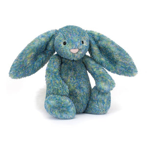 BASHFUL LUXE BUNNY AZURE | MEDIUM-Stuffies-JELLYCAT-Coriander