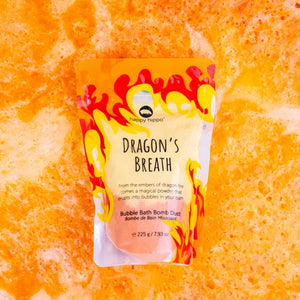 BATH BOMB | BUBBLE BOMB DUST-Bath Salt-HAPPY HIPPO-DRAGONS BREATH-Coriander