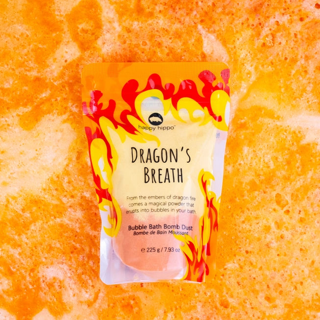 BATH BOMB | BUBBLE BOMB DUST-Bath Salt-HAPPY HIPPO-DRAGONS BREATH-Coriander