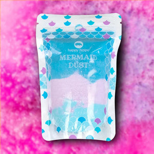BATH BOMB | BUBBLE BOMB DUST-Bath Salt-HAPPY HIPPO-MERMAID DUST-Coriander