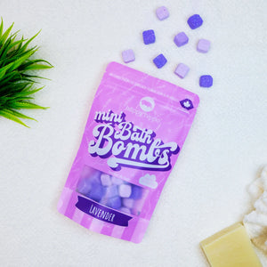 BATH BOMBS | MINI-Self Care-HAPPY HIPPO-LAVENDER-Coriander