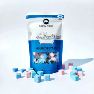 BATH BOMBS | MINI-Self Care-HAPPY HIPPO-SHARK ATTACK-Coriander