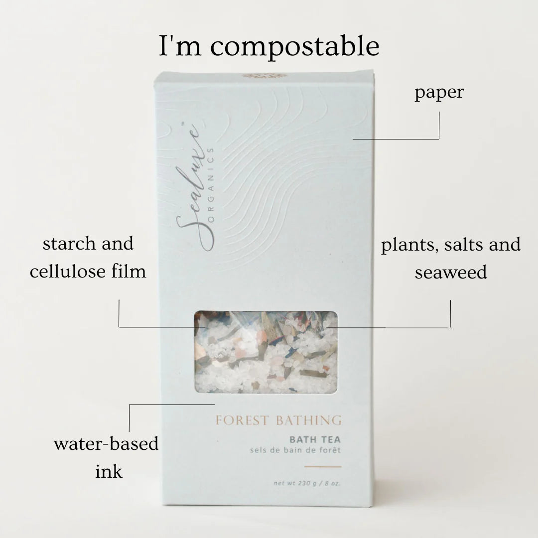 BATH TEA | FOREST | 230G-Self Care-SEALUXE ORGANICS-Coriander