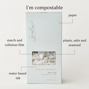 BATH TEA | FOREST | 230G-Self Care-SEALUXE ORGANICS-Coriander