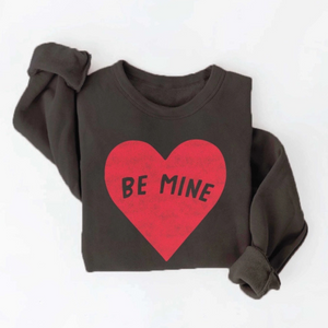 BE MINE SWEATSHIRT-Tops-OAT COLLECTIVE-Coriander