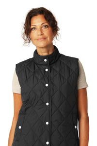 QUILTED VEST | SHORT-Jackets & Sweaters-ILSE JACOBSEN-36-DARK INDIGO 660-Coriander