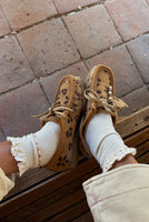BELOVED WAFFLE KNIT ANKLE SOCK | IVORY-Socks & Footwear-FREE PEOPLE-Coriander