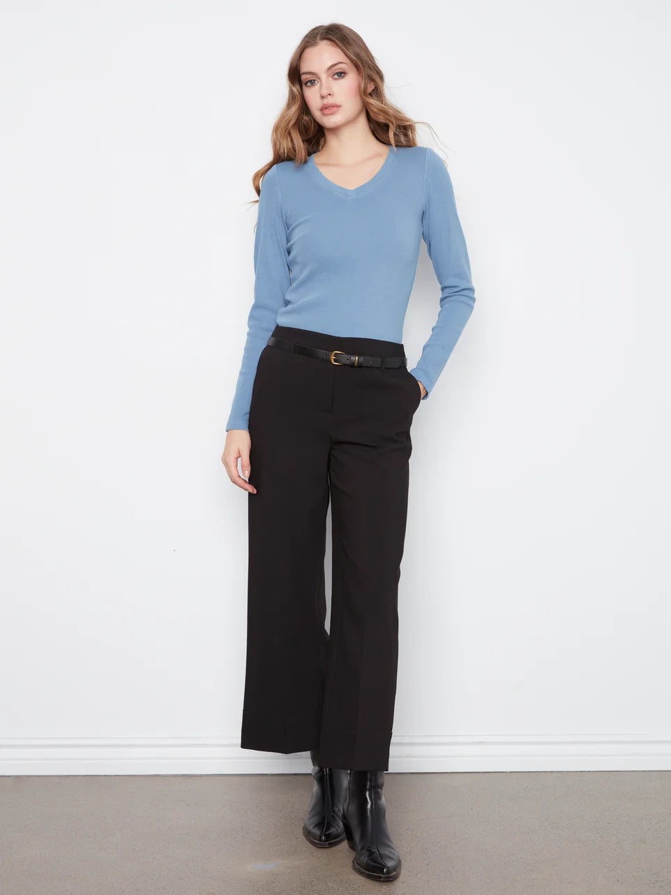 BELTED PANTS | CASUAL DRESSY