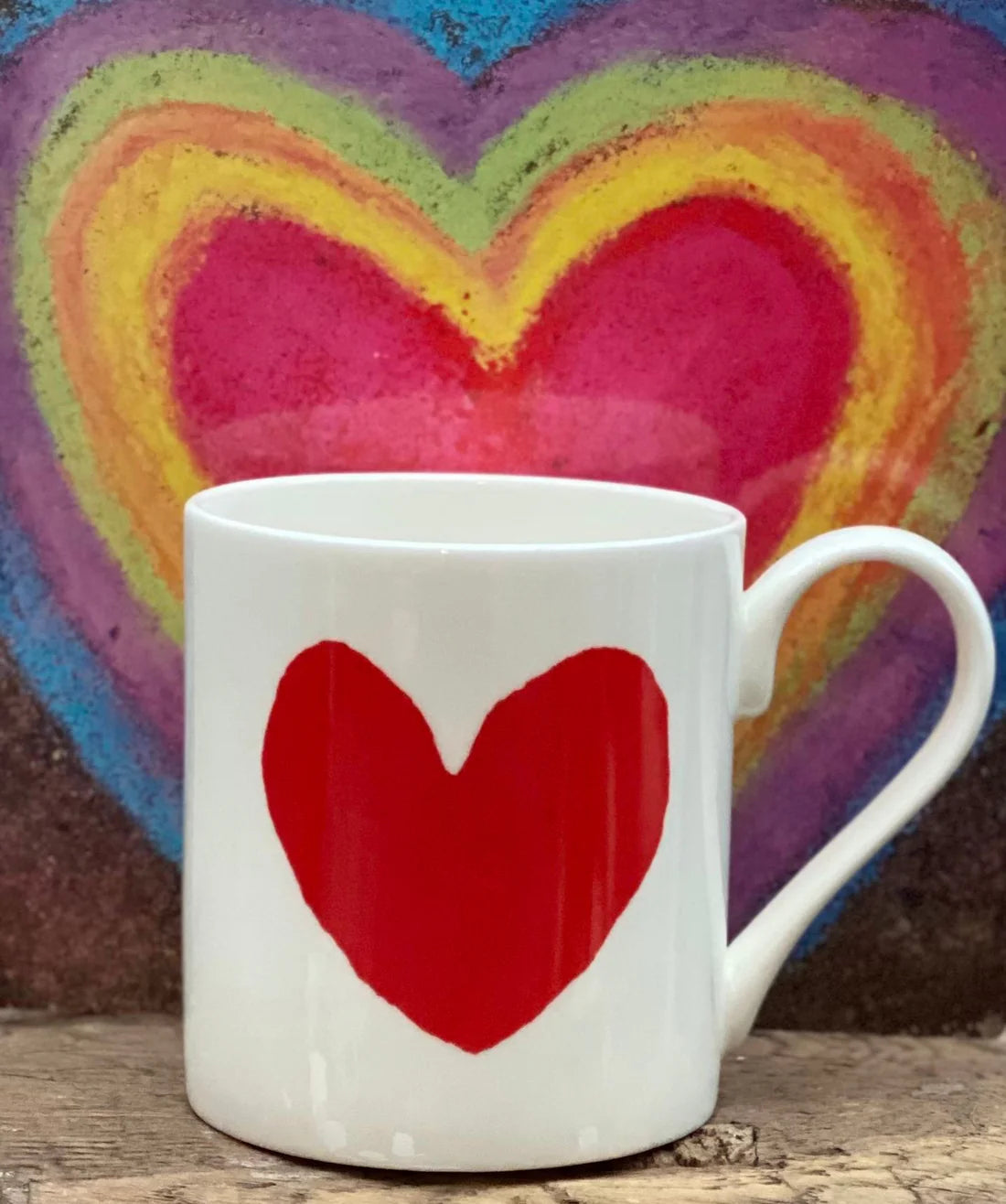 BIG HEART MUG | RED 350ML