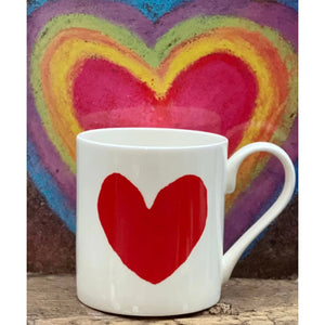 BIG HEART MUG | RED 350ML-Home-MCLAGGAN-Coriander