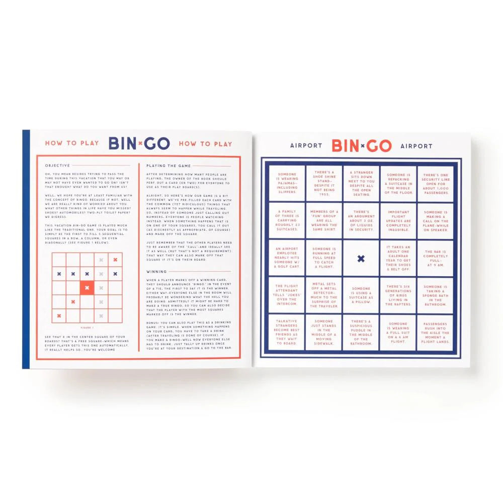 BINGO GAME | SURVIVE A VACATION-Fun and Games-RAINCOAST-Coriander