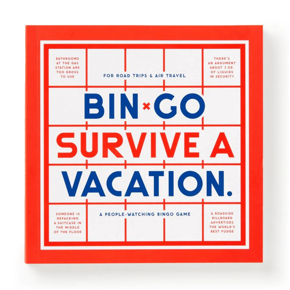 BINGO GAME | SURVIVE A VACATION-Fun and Games-RAINCOAST-Coriander
