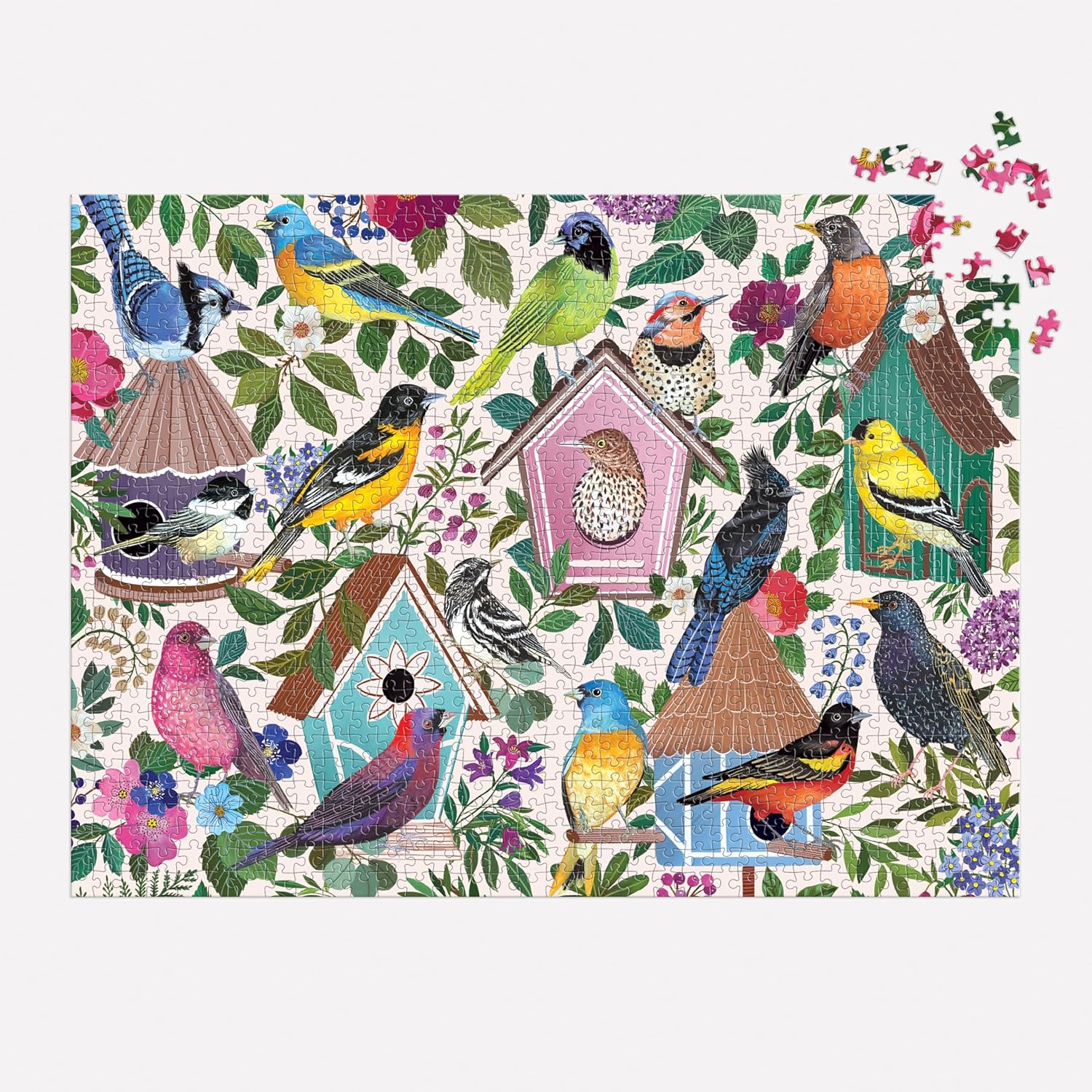 BIRDHOUSE LANE 1 000 PC PUZZLE