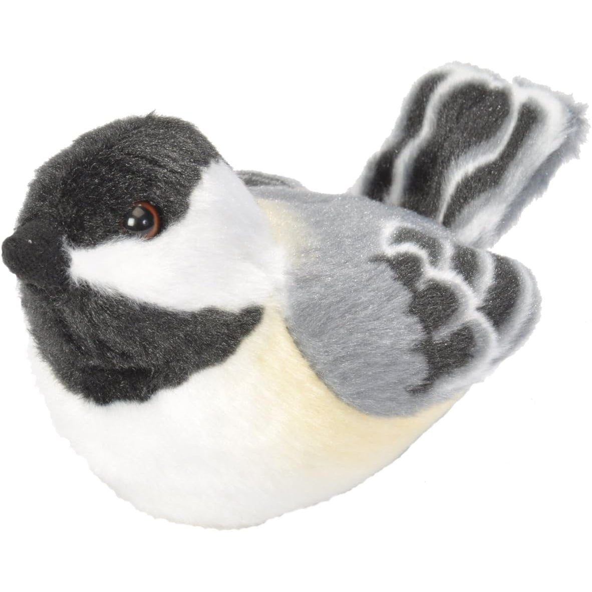 BIRDSONG STUFFIE | BLACK-CAPPED CHICKADEE-Stuffie-WILD REPUBLIC-Coriander