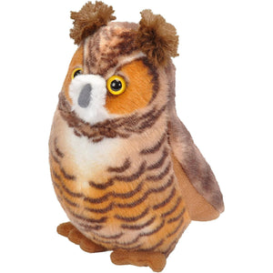 BIRDSONG STUFFIE | GREAT HORNED OWL-Stuffie-WILD REPUBLIC-Coriander