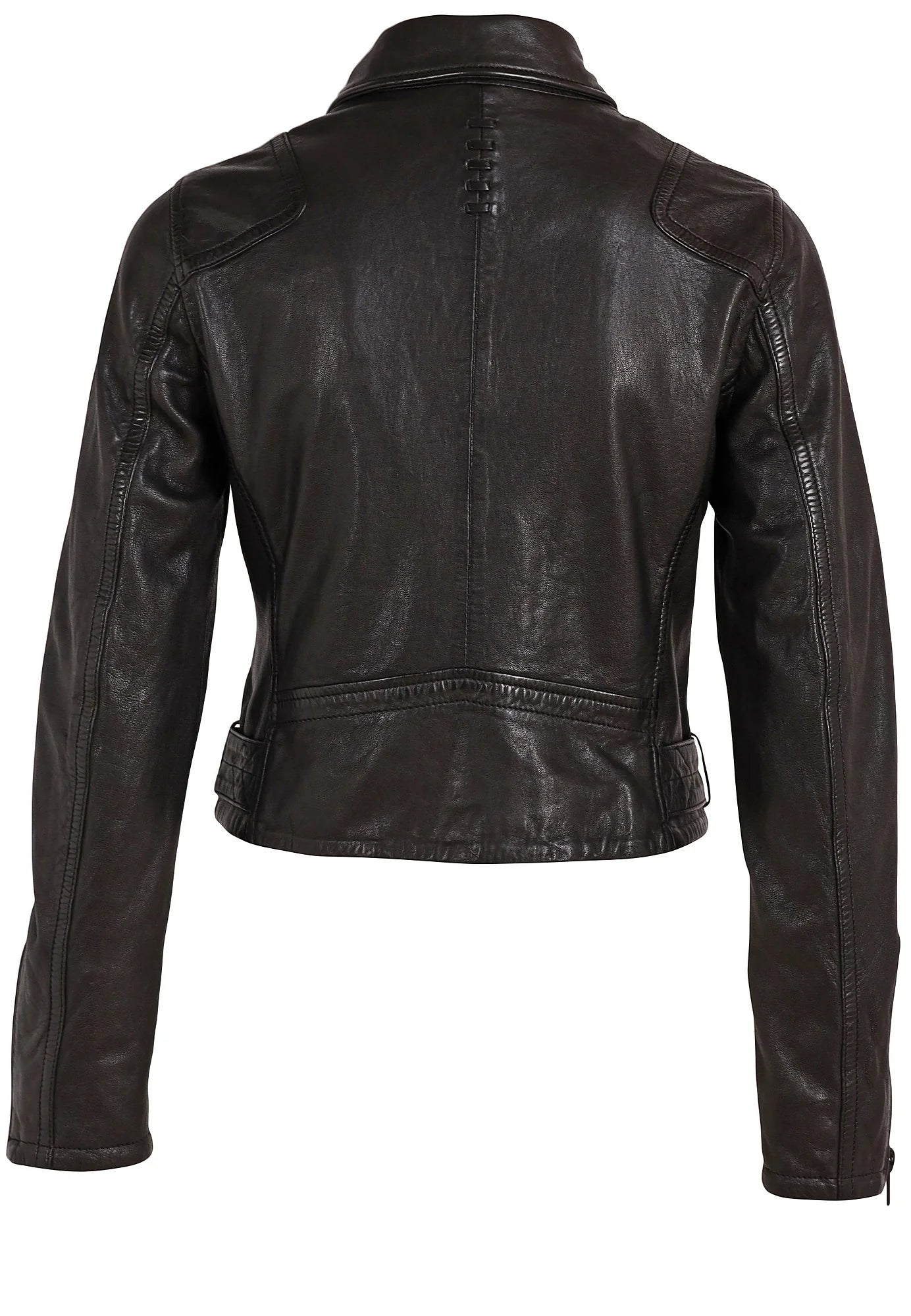 BITA LEATHER JACKET-Jackets & Sweaters-MAURITIUS-Coriander