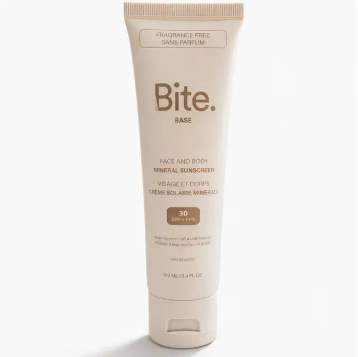 BITE SUNSCREEN BASE | SPF 30 100ML-Lotions & Potions-BITE BODY INC-Coriander