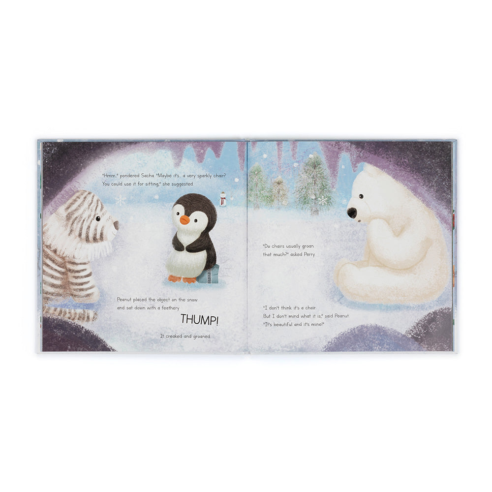 KIDS BOOK | PEANUT PENGUIN'S PERFECT PRESENT-Books & Stationery-JELLYCAT BOOKS-Coriander