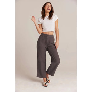 BLAKELY WIDE LEG LINEN PANTS-Clothing-BELLA DAHL-Coriander