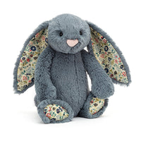 BLOSSOM DUSKY BLUE BUNNY - MEDIUM-Stuffie-JELLYCAT-Coriander