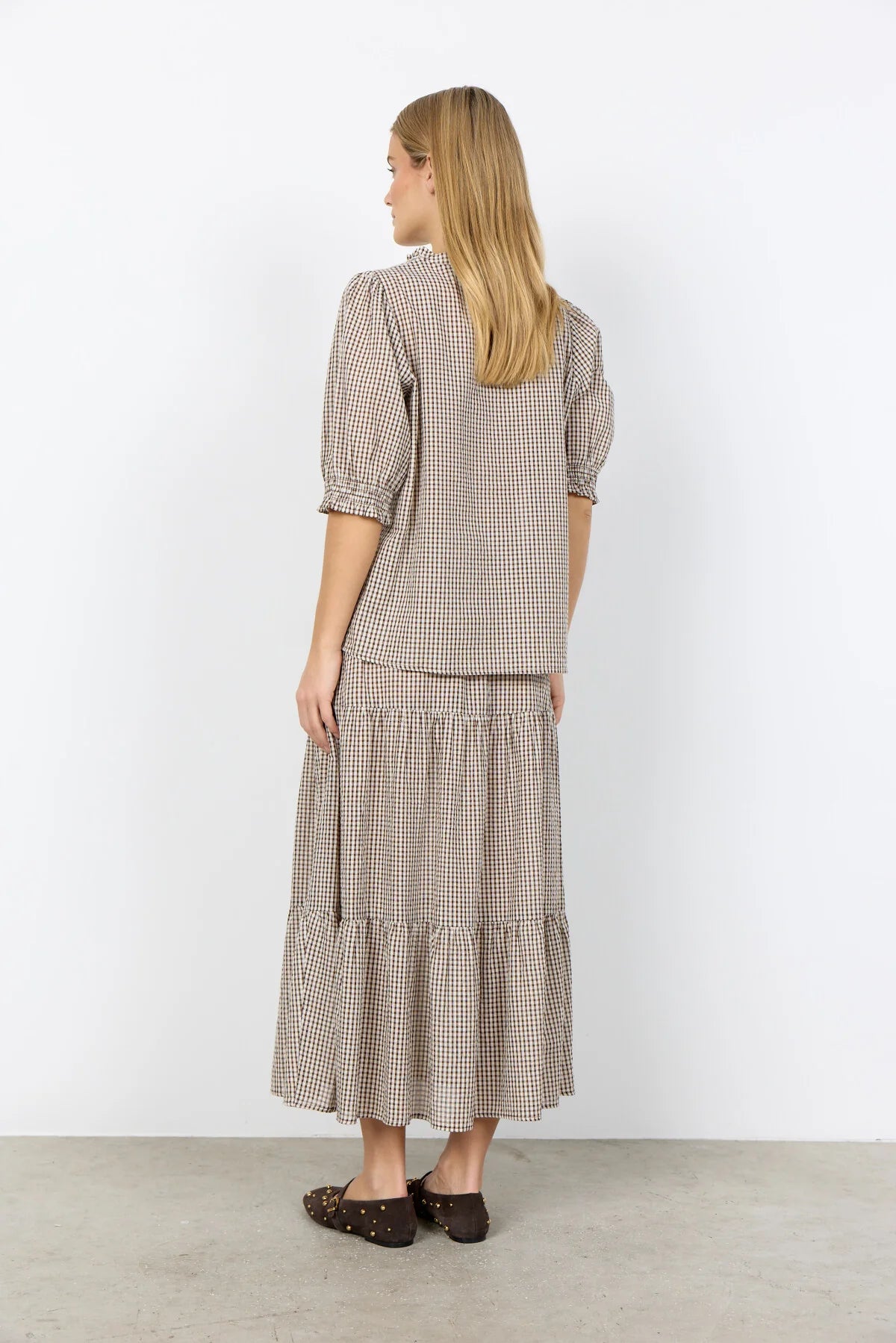BLOUSE | CANELITA: ROCKY ROAD-Top-SOYACONCEPT-Coriander