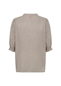 BLOUSE | CANELITA: ROCKY ROAD-Top-SOYACONCEPT-Coriander
