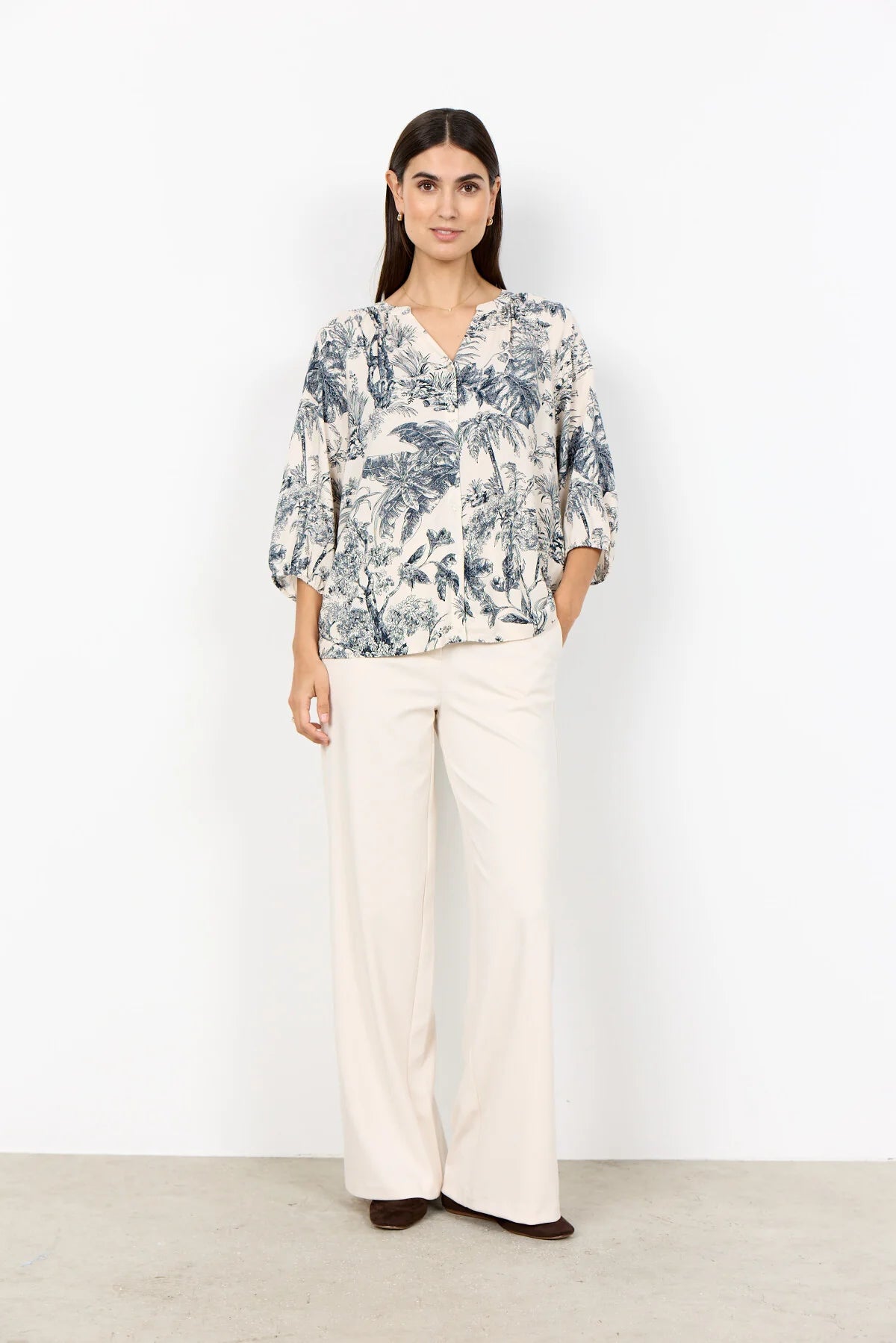 BLOUSE | CARLI 2-Tops-SOYACONCEPT-Coriander