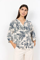 BLOUSE | CARLI 2-Tops-SOYACONCEPT-SMALL-NAVY-Coriander