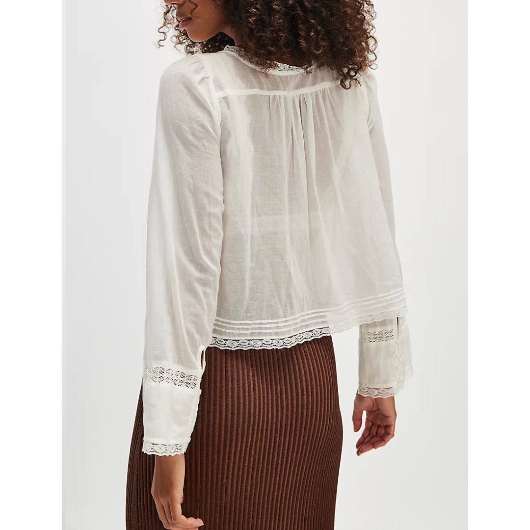 BLOUSE | FOREVERMORE-Top-FREE PEOPLE-Coriander