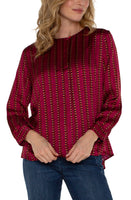 BLOUSE | RUBY DOTTED POPOVER-Tops-LIVERPOOL-SMALL-RUBY RED-Coriander