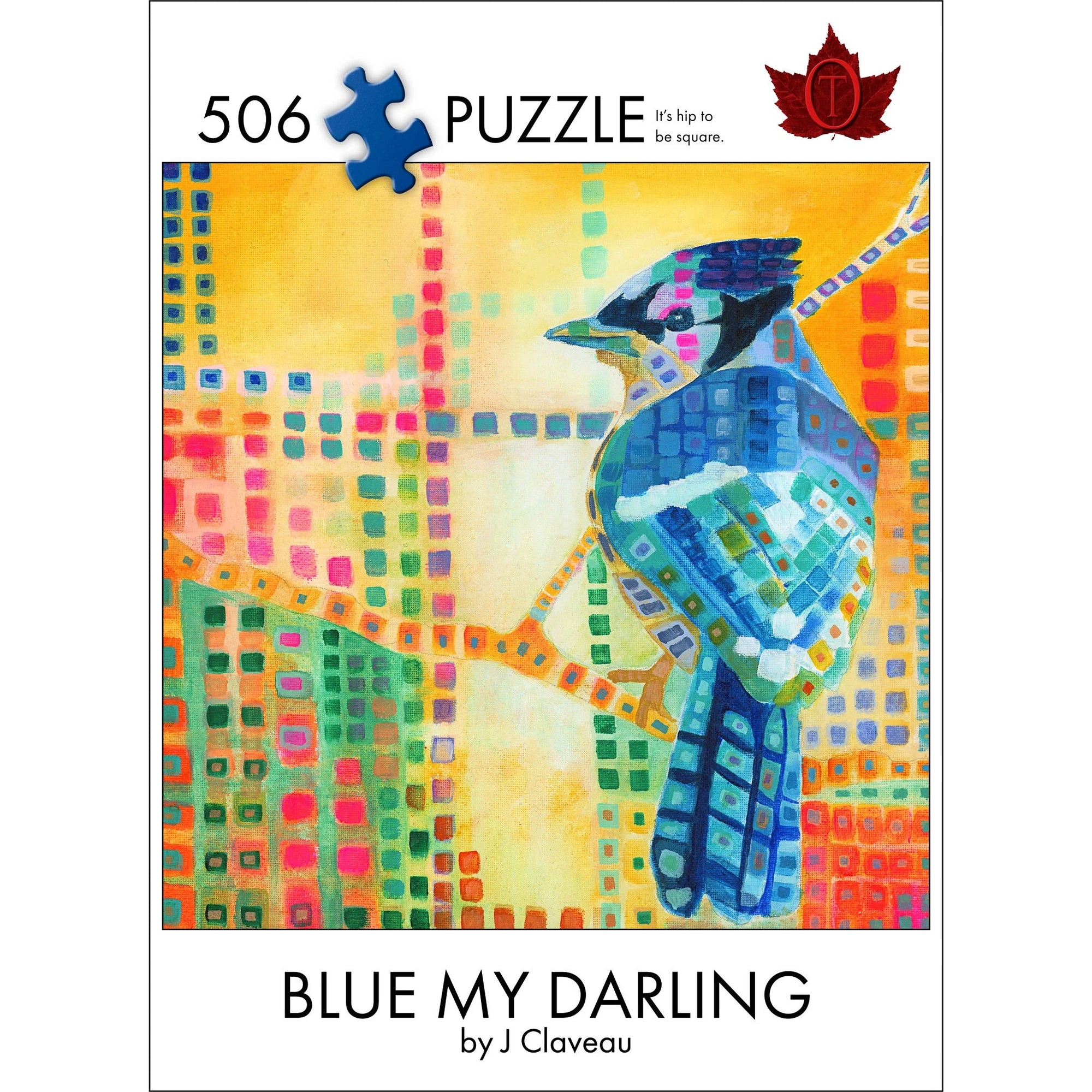 BLUE, MY DARLING PUZZLE - 506 PIECES-Fun and Games-THE OCCURANCE-Coriander