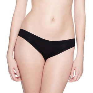 BLUSH THONG - BLACK-Intimates-BLUSH-Coriander