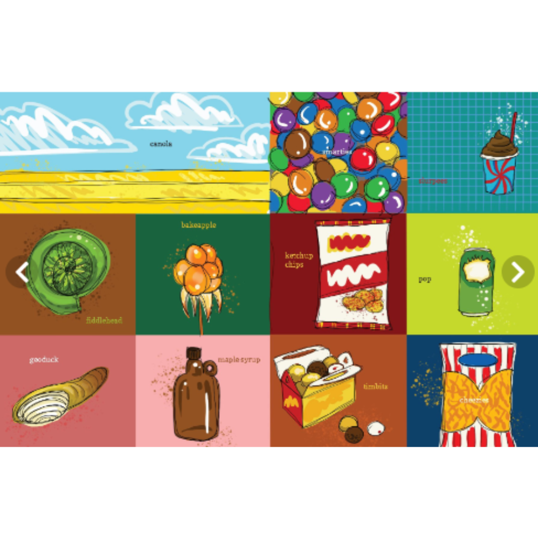 BOARD BOOK | 100 FIRST WORDS FOR LITTLE CANADIANS-Books & Stationery-RAINCOAST-Coriander
