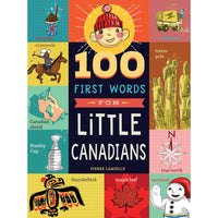 BOARD BOOK | 100 FIRST WORDS FOR LITTLE CANADIANS-Books & Stationery-RAINCOAST-Coriander