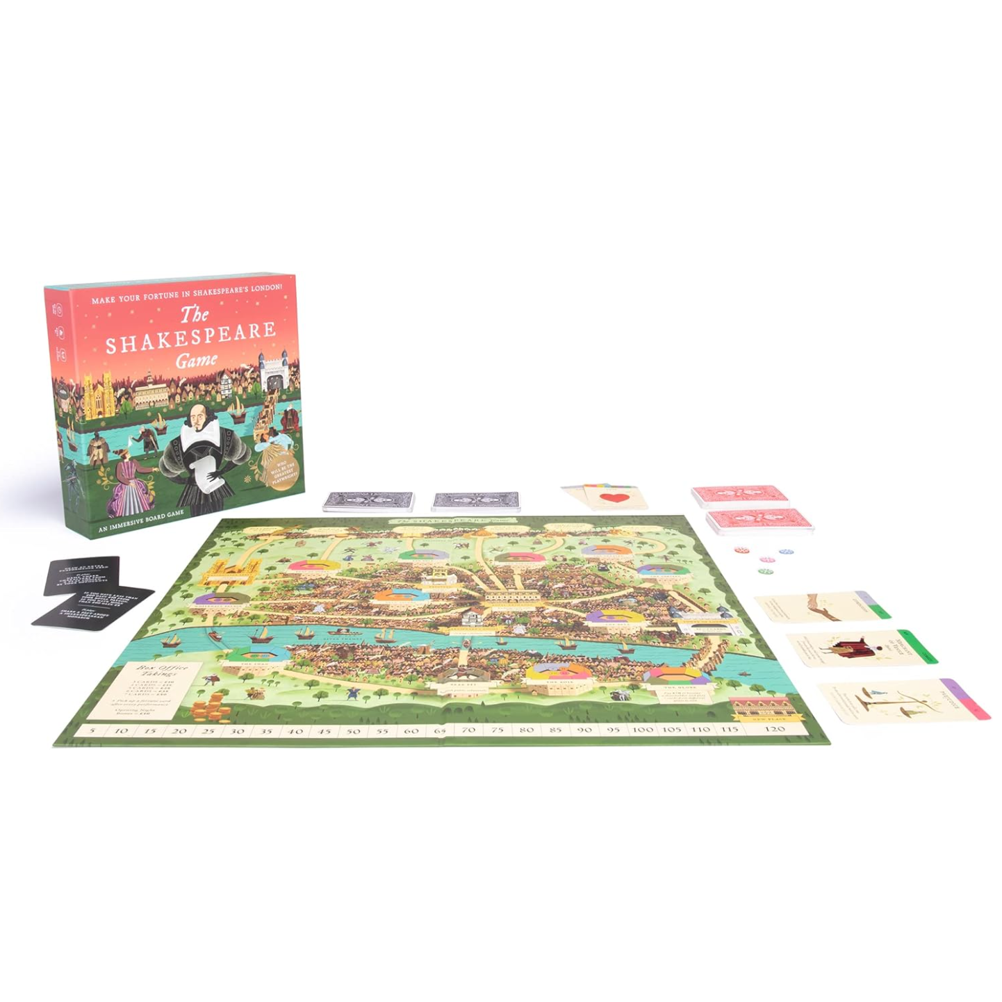 BOARD GAME | SHAKESPEARE GAME-Uncategorised-RAINCOAST-Coriander