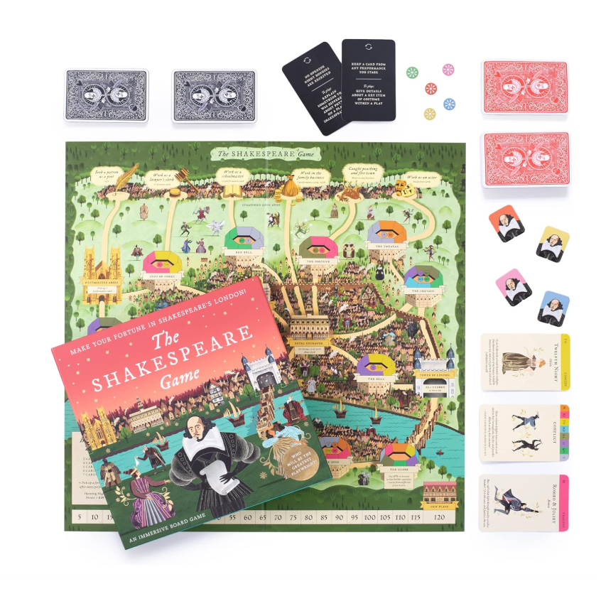 BOARD GAME | SHAKESPEARE GAME-Uncategorised-RAINCOAST-Coriander