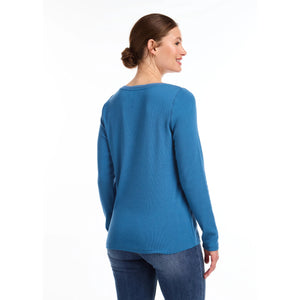 BOATNECK TOP-Top-FRENCH DRESSING JEANS-Coriander