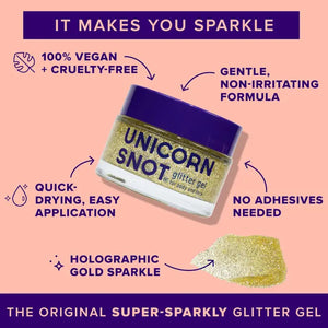 BODY GLITTER GEL | BLING-GOLD-Lotions & Potions-UNICORN SNOT-Coriander