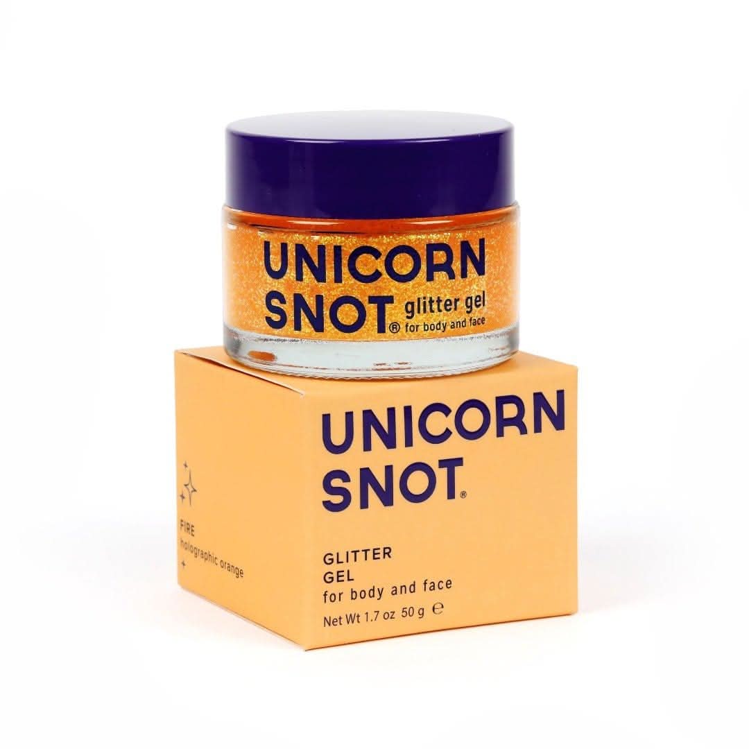 BODY GLITTER GEL | FIRE-ORANGE-Lotions & Potions-UNICORN SNOT-Coriander