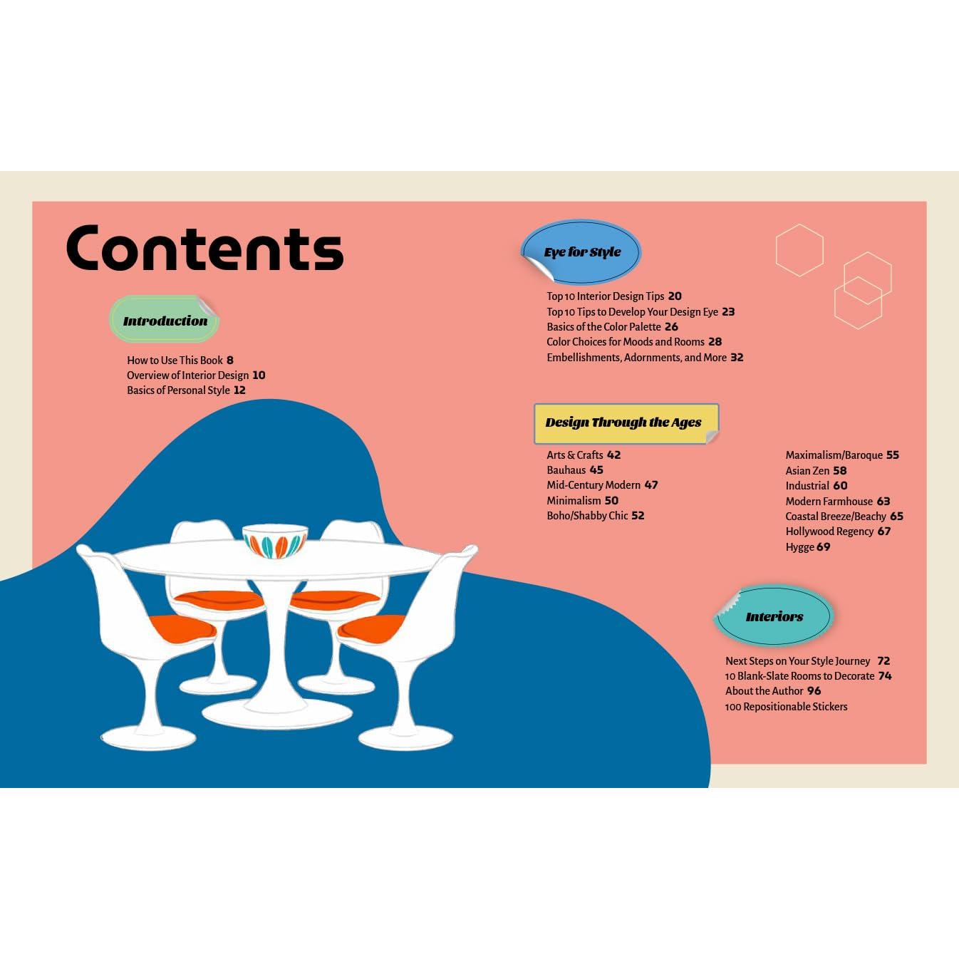 BOOK | DESIGN BY STICKER-Books & Stationery-HACHETTE BOOK GROUP-Coriander