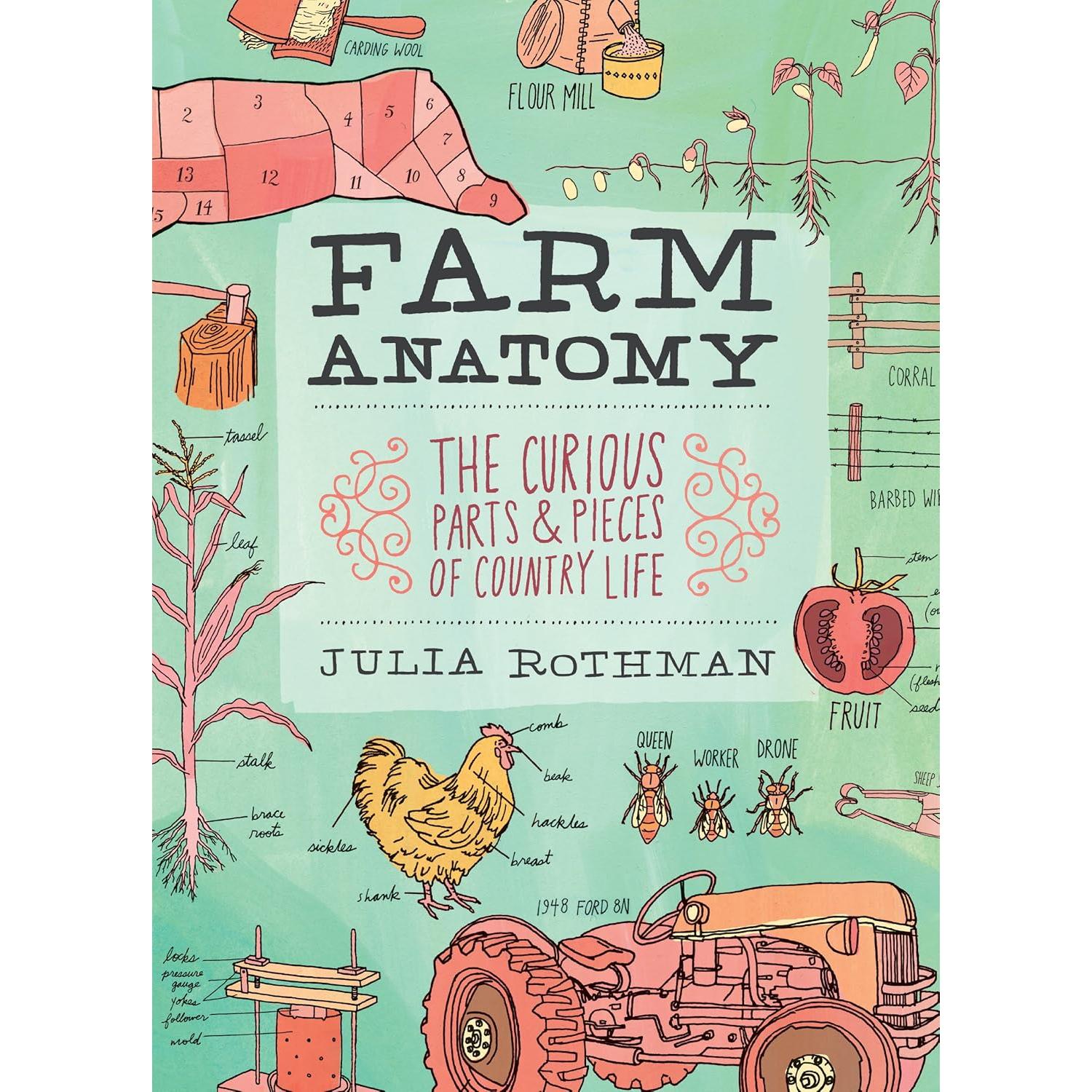 BOOK | FARM ANATOMY-Books & Stationery-HACHETTE BOOK GROUP-Coriander