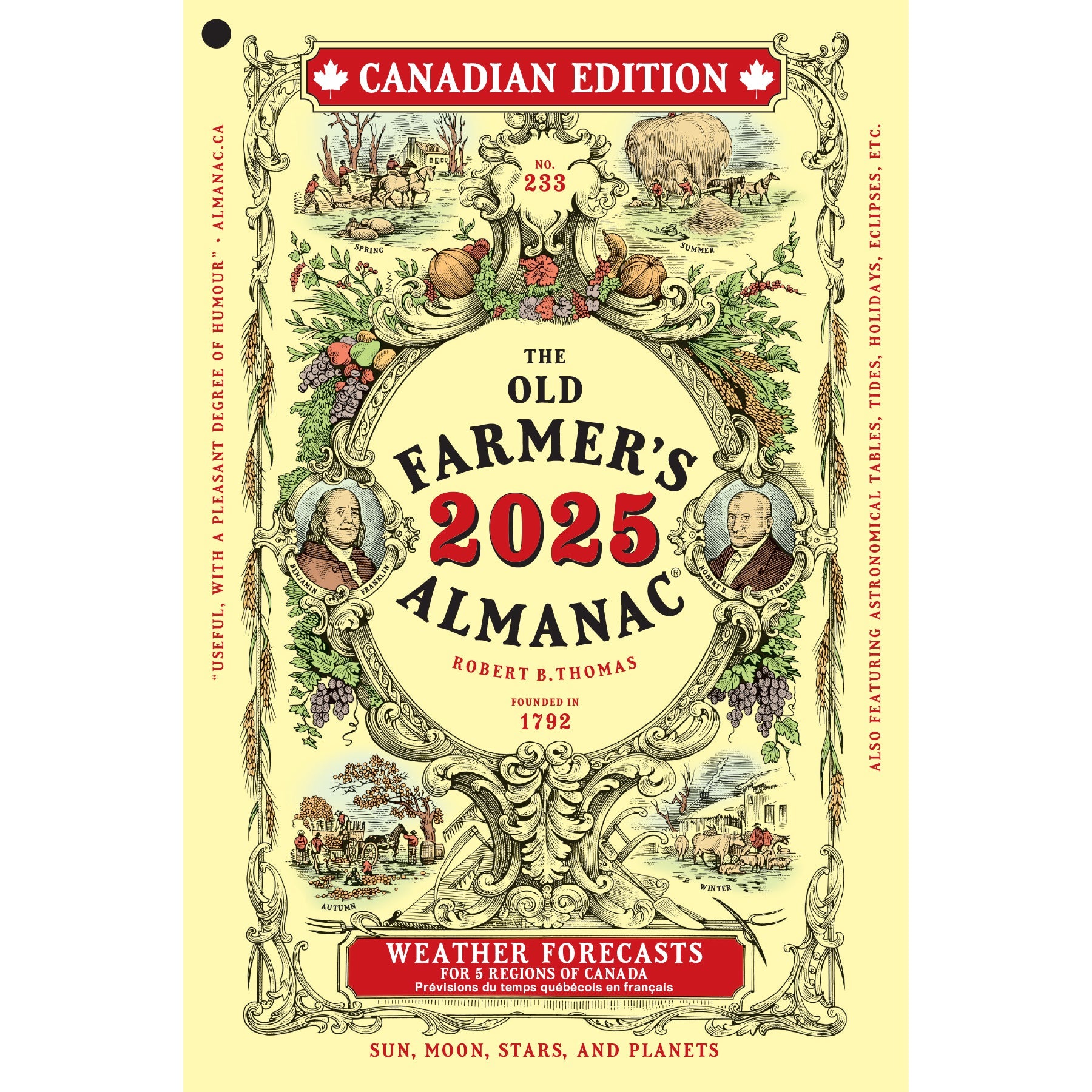BOOK | FARMER'S ALMANAC-Books & Stationery-FIREFLY-Coriander
