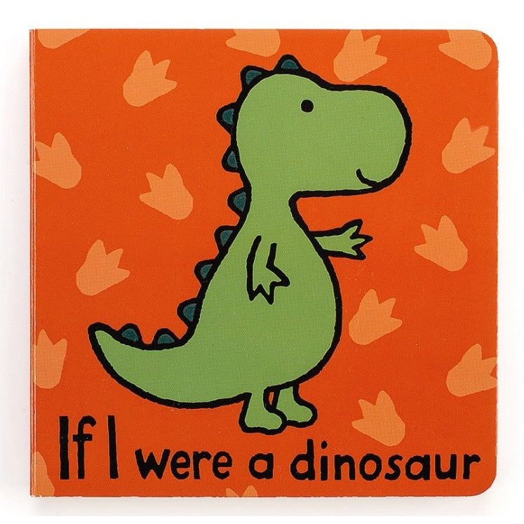 BOOK | IF I WERE A DINOSAUR-Books & Stationery-JELLYCAT BOOKS-Coriander