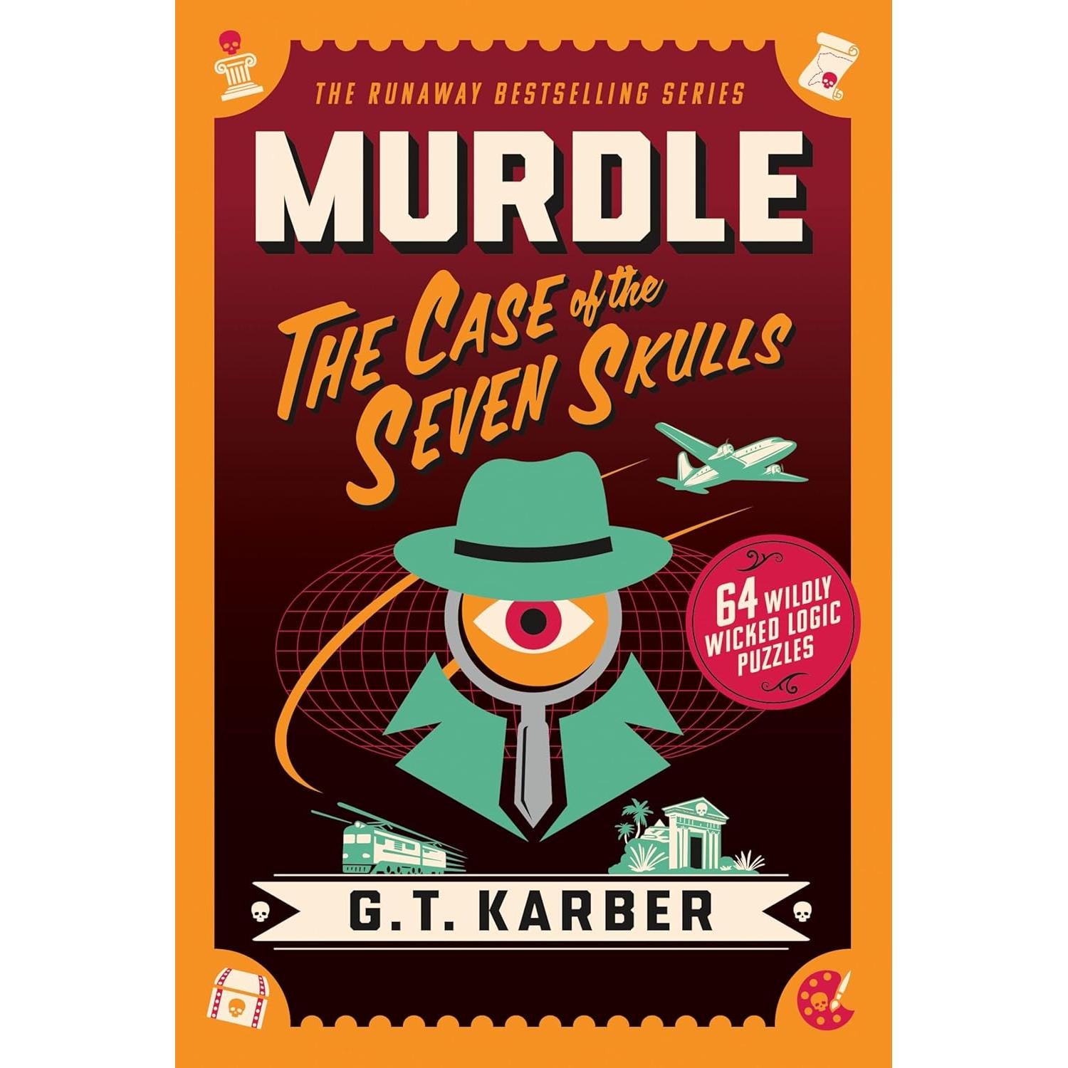 BOOK | MURDLE: CASE OF THE 7 SKULLS-Books & Stationery-RAINCOAST-Coriander
