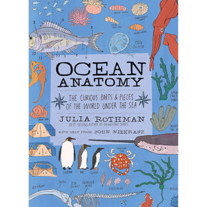 BOOK | OCEAN ANATOMY: CURIOUS PARTS AND PIECES OF THE OCEAN-Books & Stationery-HACHETTE BOOK GROUP-Coriander