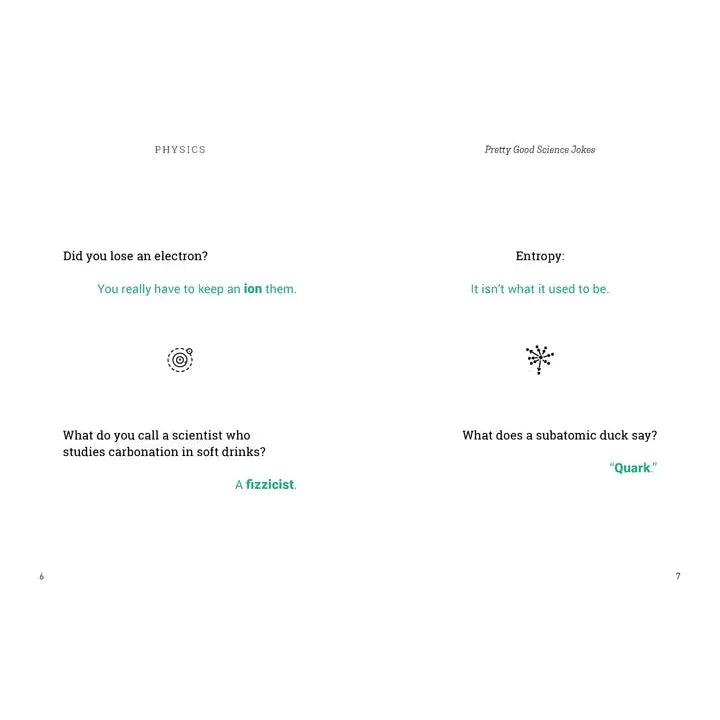 BOOK | PRETTY GOOD SCIENCE JOKES-Books & Stationery-Steve Mockus-Coriander