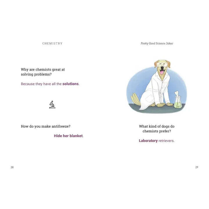 BOOK | PRETTY GOOD SCIENCE JOKES-Books & Stationery-Steve Mockus-Coriander